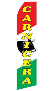 Carnicera Feather Flags | Stock Design - Minuteman Press formely La Luz Printing Company | San Antonio TX Printing-San-Antonio-TX