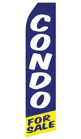 Condo For Sale Feather Flag | Stock Designs - Minuteman Press formely La Luz Printing Company | San Antonio TX Printing-San-Antonio-TX
