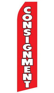 Consignment Feather Flags | Stock Design - Minuteman Press formely La Luz Printing Company | San Antonio TX Printing-San-Antonio-TX