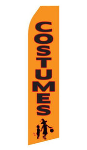 Costumes Feather Flags | Stock Design - Minuteman Press formely La Luz Printing Company | San Antonio TX Printing-San-Antonio-TX