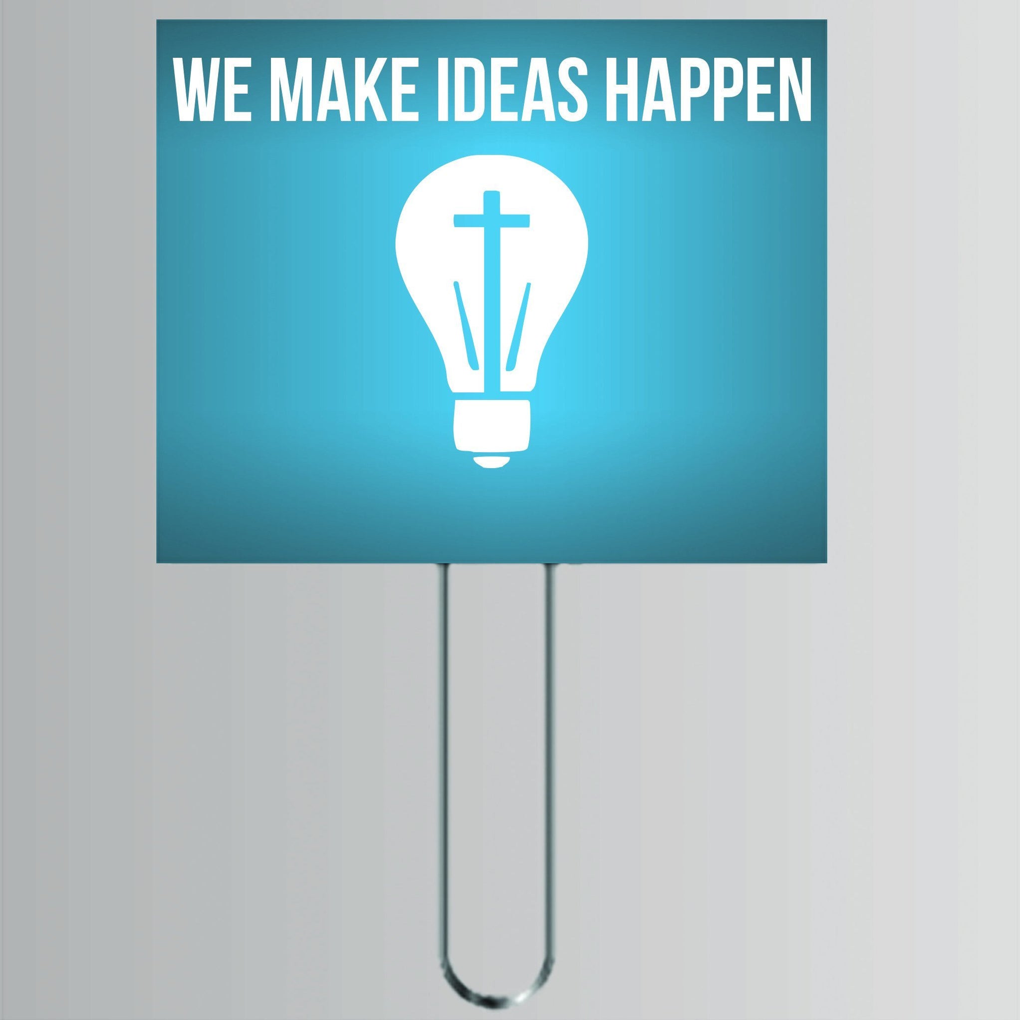 Custom Hand Held Signs San Antonio TX | Custom Paddle Signs TX ...