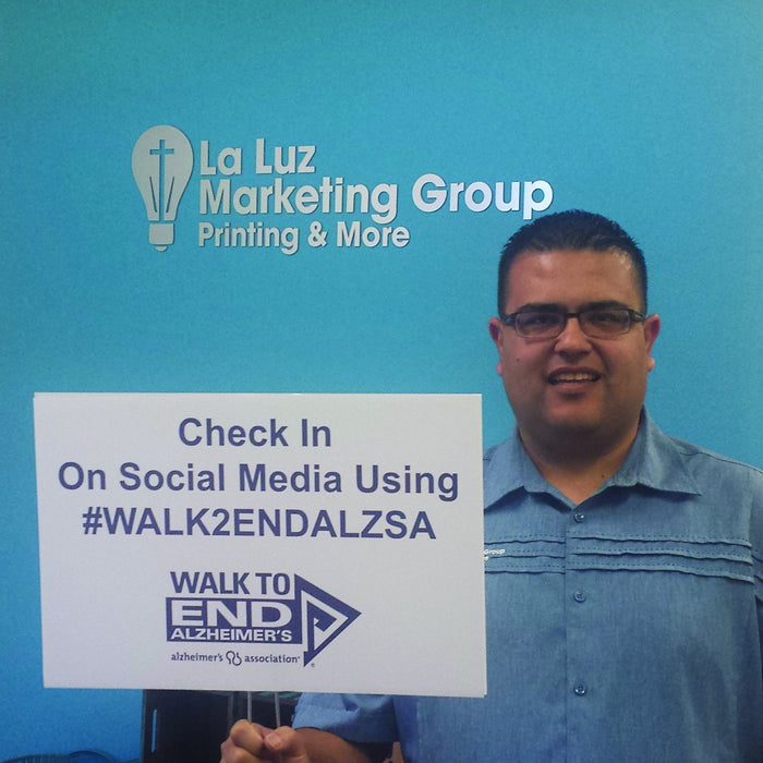 Custom Hand Held Signs - Minuteman Press formely La Luz Printing Company | San Antonio TX Printing-San-Antonio-TX