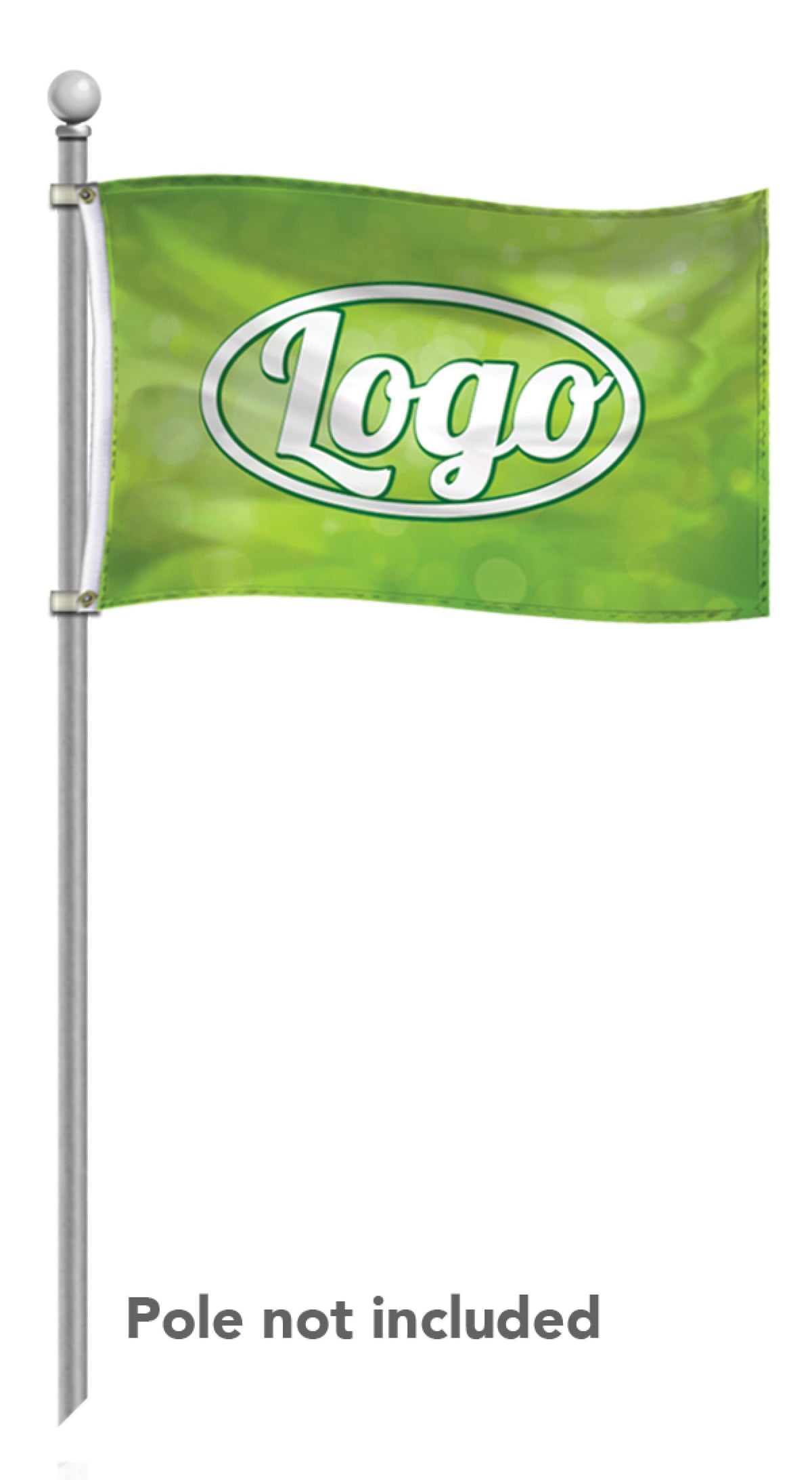 16ft Custom Econo Feather Flag - Single Sided San Antonio TX