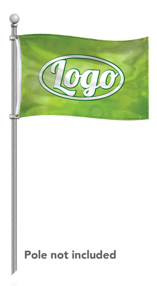 Custom Pole Flags | Logo Flag - Minuteman Press formely La Luz Printing Company | San Antonio TX Printing-San-Antonio-TX