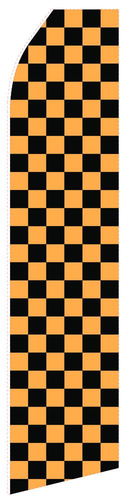 Dark Chessboard Feather Flag | Stock Design - Minuteman Press formely La Luz Printing Company | San Antonio TX Printing-San-Antonio-TX