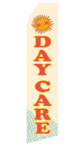Day Care Feather Flag | Stock Design - Minuteman Press formely La Luz Printing Company | San Antonio TX Printing-San-Antonio-TX