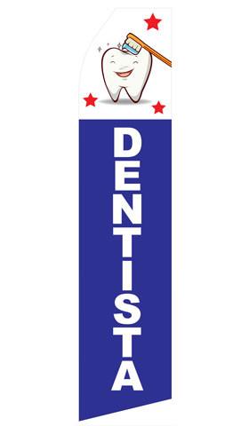 Dentista Feather Flags | Stock Design - Minuteman Press formely La Luz Printing Company | San Antonio TX Printing-San-Antonio-TX