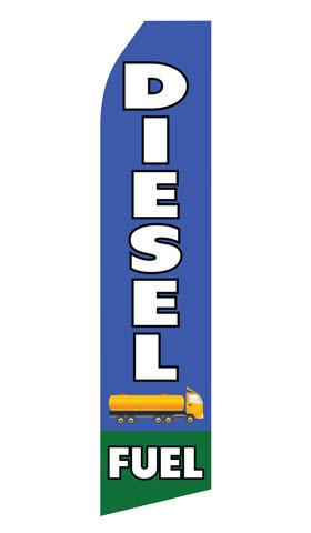 Diesel Fuel Feather Flags | Stock Design - Minuteman Press formely La Luz Printing Company | San Antonio TX Printing-San-Antonio-TX