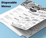 Disposable Menus - Minuteman Press formely La Luz Printing Company | San Antonio TX Printing-San-Antonio-TX