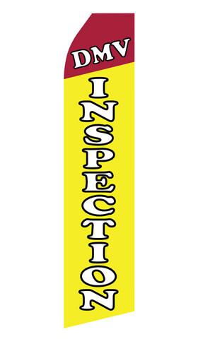 DMV Inspection Feather Flag | Stock Design - Minuteman Press formely La Luz Printing Company | San Antonio TX Printing-San-Antonio-TX
