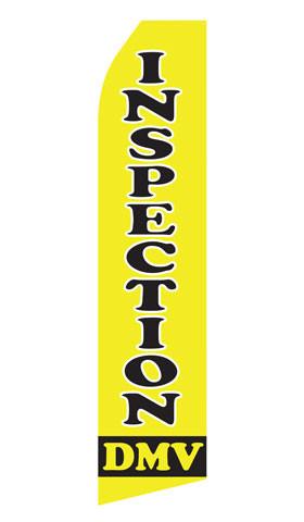 DMV Inspection Feather Flags | Stock Design - Minuteman Press formely La Luz Printing Company | San Antonio TX Printing-San-Antonio-TX