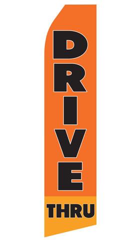 Drive Thru Feather Flags | Stock Design - Minuteman Press formely La Luz Printing Company | San Antonio TX Printing-San-Antonio-TX