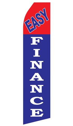 Easy Finance Feather Flag | Stock Design - Minuteman Press formely La Luz Printing Company | San Antonio TX Printing-San-Antonio-TX