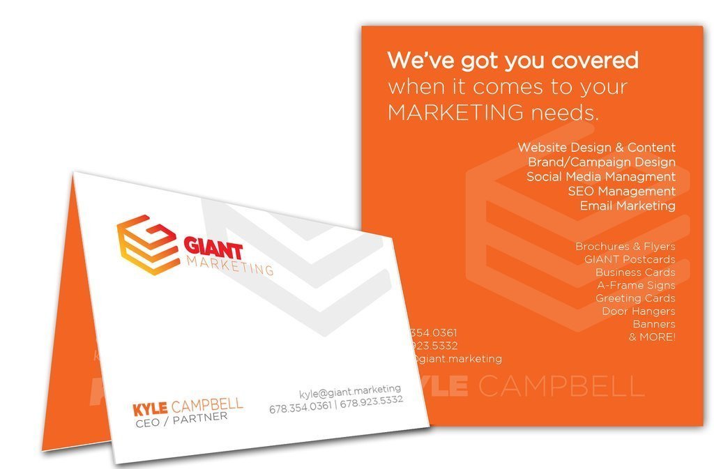 Folded Business Cards San Antonio TX Minuteman Press — Minuteman