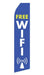 Free Wifi Feather Flags | Stock Design - Minuteman Press formely La Luz Printing Company | San Antonio TX Printing-San-Antonio-TX
