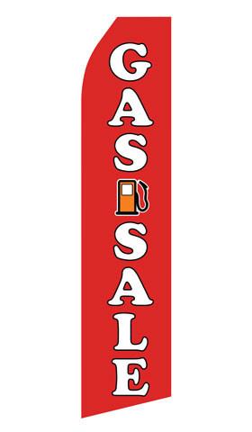 Gas Sale Feather Flag | Stock Design - Minuteman Press formely La Luz Printing Company | San Antonio TX Printing-San-Antonio-TX