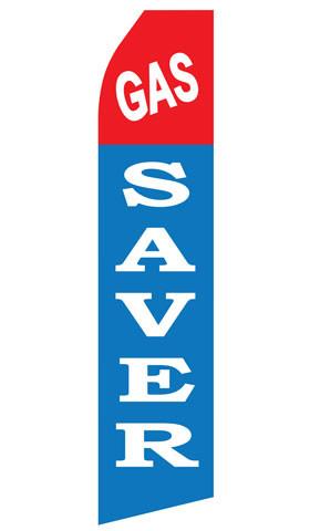 Gas Saver Feather Flag | Stock Design - Minuteman Press formely La Luz Printing Company | San Antonio TX Printing-San-Antonio-TX