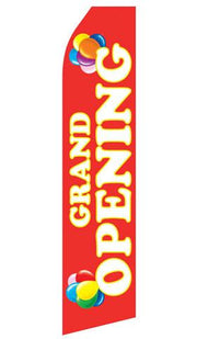 Grand Opening Feather Flag | Stock Design - Minuteman Press formely La Luz Printing Company | San Antonio TX Printing-San-Antonio-TX