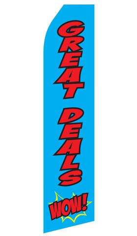 Great Deals WOW! Feather Flags | Stock Design - Minuteman Press formely La Luz Printing Company | San Antonio TX Printing-San-Antonio-TX