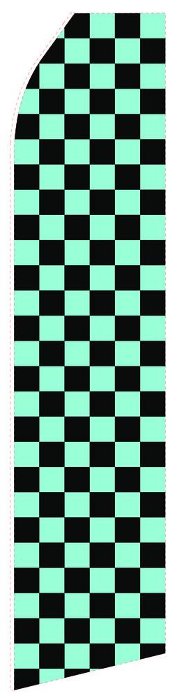 Green Black Feather Flag | Stock Design - Minuteman Press formely La Luz Printing Company | San Antonio TX Printing-San-Antonio-TX