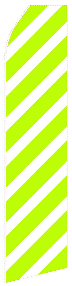Green Slash Feather Flag | Stock Design - Minuteman Press formely La Luz Printing Company | San Antonio TX Printing-San-Antonio-TX