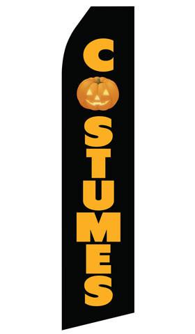 Halloween Costumes Feather Flags | Stock Design - Minuteman Press formely La Luz Printing Company | San Antonio TX Printing-San-Antonio-TX
