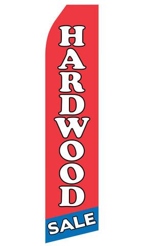 Hardwood Sale Feather Flag | Stock Designs - Minuteman Press formely La Luz Printing Company | San Antonio TX Printing-San-Antonio-TX