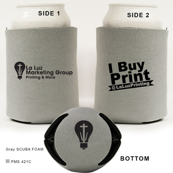 Personalized 25.4 oz. Oil Can Coolers Designed with Custom Logo | Foam  Material