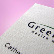 Linen Business Cards - Minuteman Press formely La Luz Printing Company | San Antonio TX Printing-San-Antonio-TX