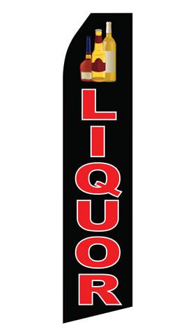 Liquor Feather Flags | Stock Design - Minuteman Press formely La Luz Printing Company | San Antonio TX Printing-San-Antonio-TX