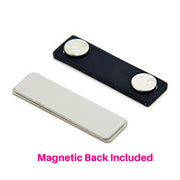 Magnetic Name Badges- 1.5" X 3" - Minuteman Press formely La Luz Printing Company | San Antonio TX Printing-San-Antonio-TX