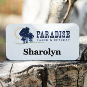 Magnetic Name Badges- 1.5" X 3" - Minuteman Press formely La Luz Printing Company | San Antonio TX Printing-San-Antonio-TX