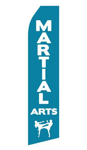 Martial Arts Feather Flags | Stock Design - Minuteman Press formely La Luz Printing Company | San Antonio TX Printing-San-Antonio-TX