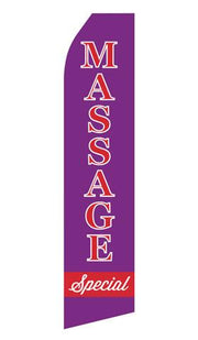Massage Special Feather Flags | Stock Design - Minuteman Press formely La Luz Printing Company | San Antonio TX Printing-San-Antonio-TX