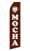 Mocha Feather Flags | Stock Design - Minuteman Press formely La Luz Printing Company | San Antonio TX Printing-San-Antonio-TX