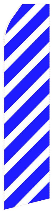 Navy Blue Feather Flag | Stock Design - Minuteman Press formely La Luz Printing Company | San Antonio TX Printing-San-Antonio-TX