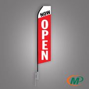 Now Open Feather Flag - Minuteman Press formely La Luz Printing Company | San Antonio TX Printing-San-Antonio-TX