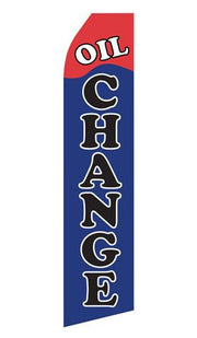 Oil Change Feather Flags | Stock Design - Minuteman Press formely La Luz Printing Company | San Antonio TX Printing-San-Antonio-TX