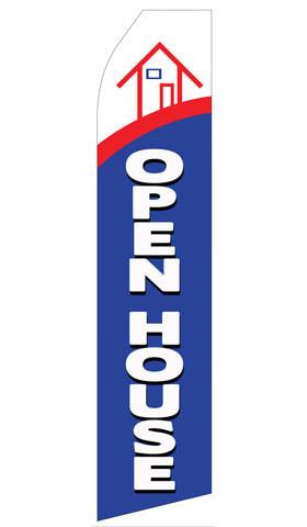 Open House Feather Flag | Stock Design - Minuteman Press formely La Luz Printing Company | San Antonio TX Printing-San-Antonio-TX