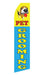 Pet Grooming Feather Flags | Stock Design - Minuteman Press formely La Luz Printing Company | San Antonio TX Printing-San-Antonio-TX