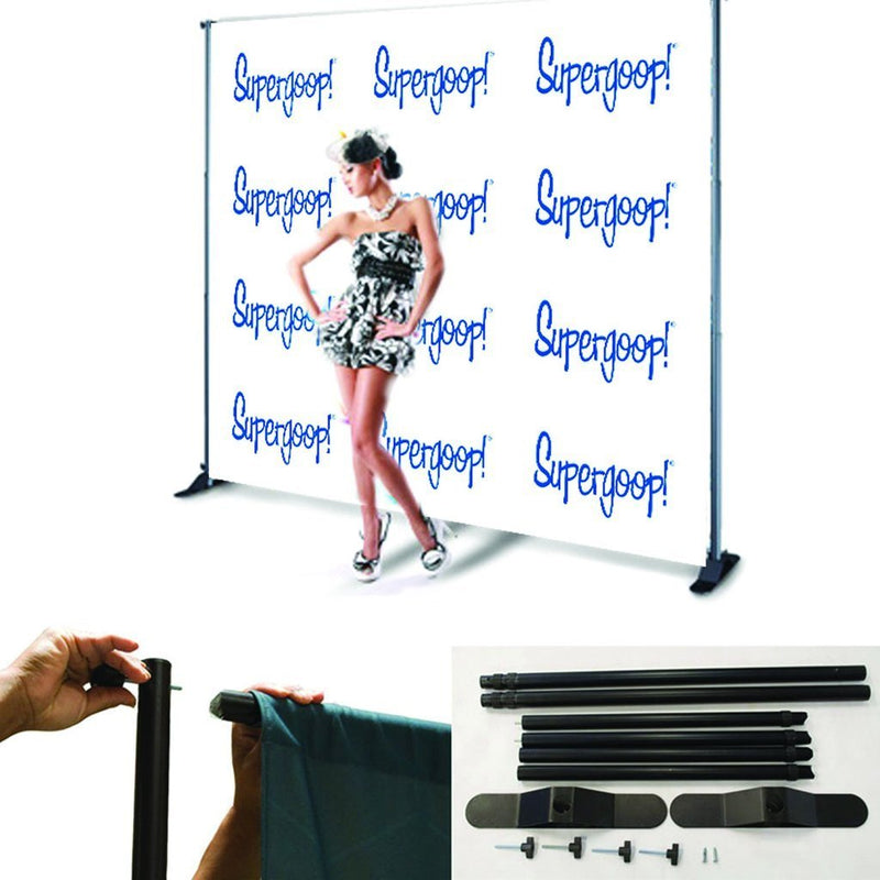 Photo Booth Back Drop | Step and Repeat - Minuteman Press formely La Luz Printing Company | San Antonio TX Printing-San-Antonio-TX