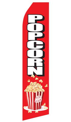 Popcorn Feather Flag | Stock Design - Minuteman Press formely La Luz Printing Company | San Antonio TX Printing-San-Antonio-TX