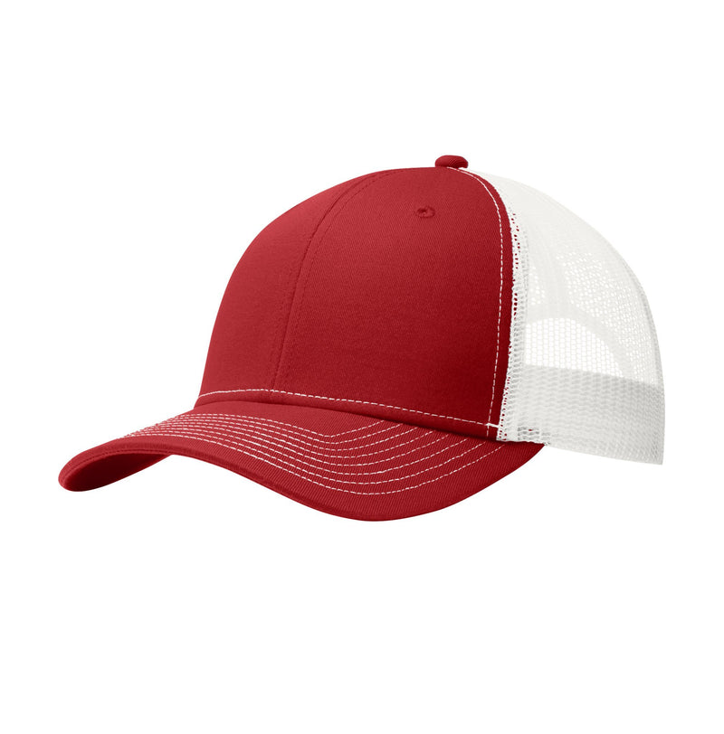 Port Authority® Snapback Trucker Cap C112 | Logo Embroidery Included - Minuteman Press formely La Luz Printing Company | San Antonio TX Printing-San-Antonio-TX