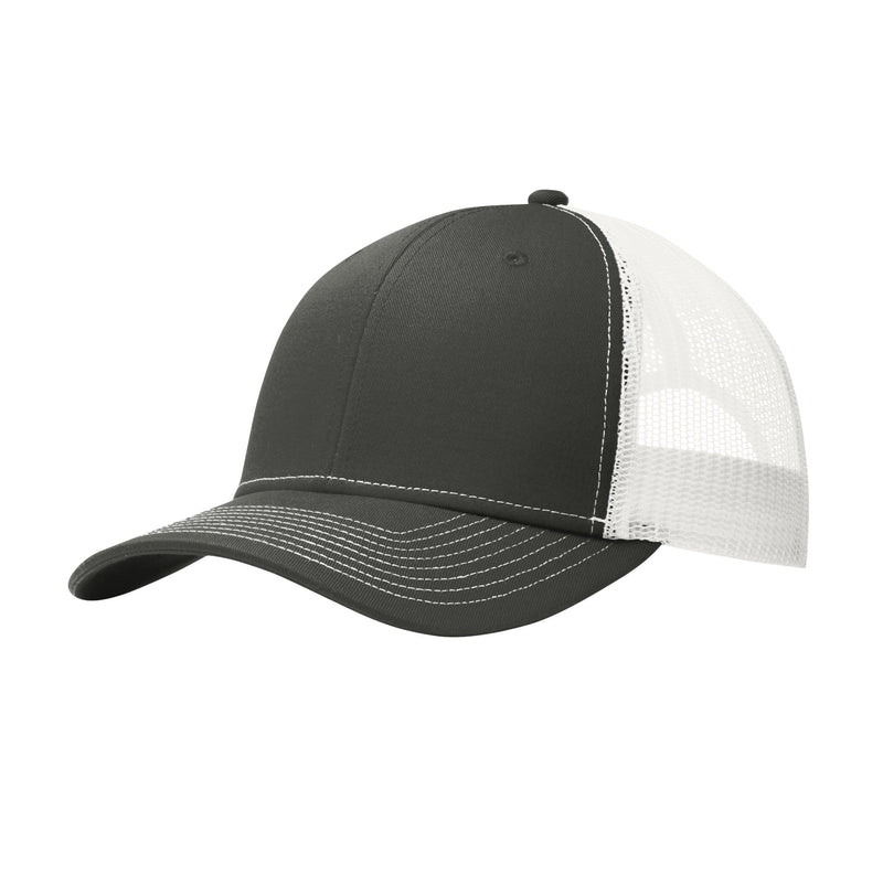 Port Authority® Snapback Trucker Cap C112 | Logo Embroidery Included - Minuteman Press formely La Luz Printing Company | San Antonio TX Printing-San-Antonio-TX