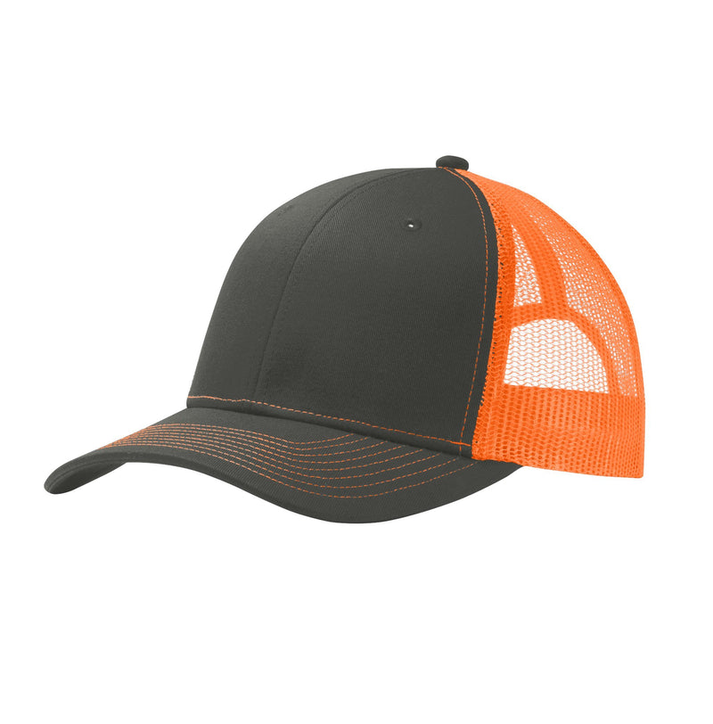Port Authority® Snapback Trucker Cap C112 | Logo Embroidery Included - Minuteman Press formely La Luz Printing Company | San Antonio TX Printing-San-Antonio-TX