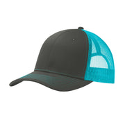 Port Authority® Snapback Trucker Cap C112 | Logo Embroidery Included - Minuteman Press formely La Luz Printing Company | San Antonio TX Printing-San-Antonio-TX