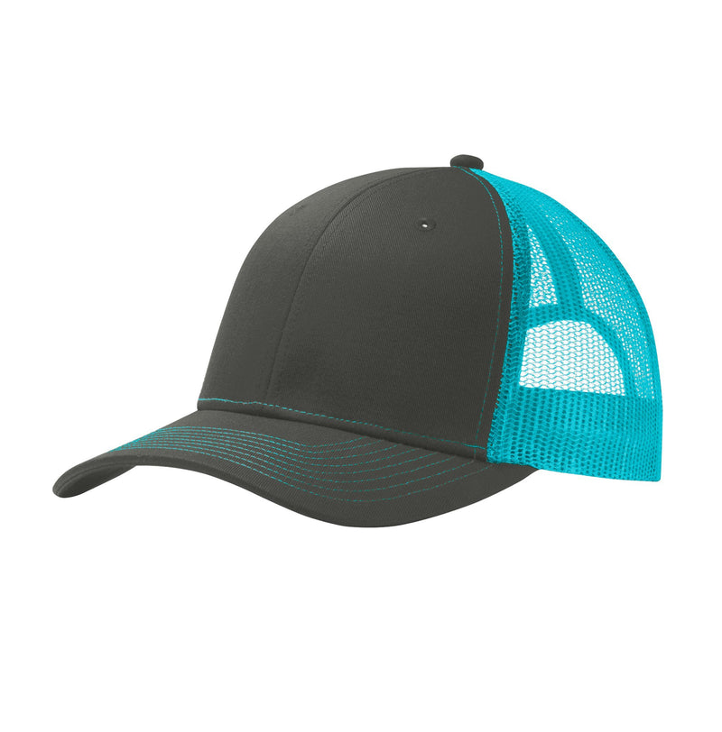 Port Authority® Snapback Trucker Cap C112 | Logo Embroidery Included - Minuteman Press formely La Luz Printing Company | San Antonio TX Printing-San-Antonio-TX