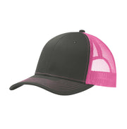 Port Authority® Snapback Trucker Cap C112 | Logo Embroidery Included - Minuteman Press formely La Luz Printing Company | San Antonio TX Printing-San-Antonio-TX