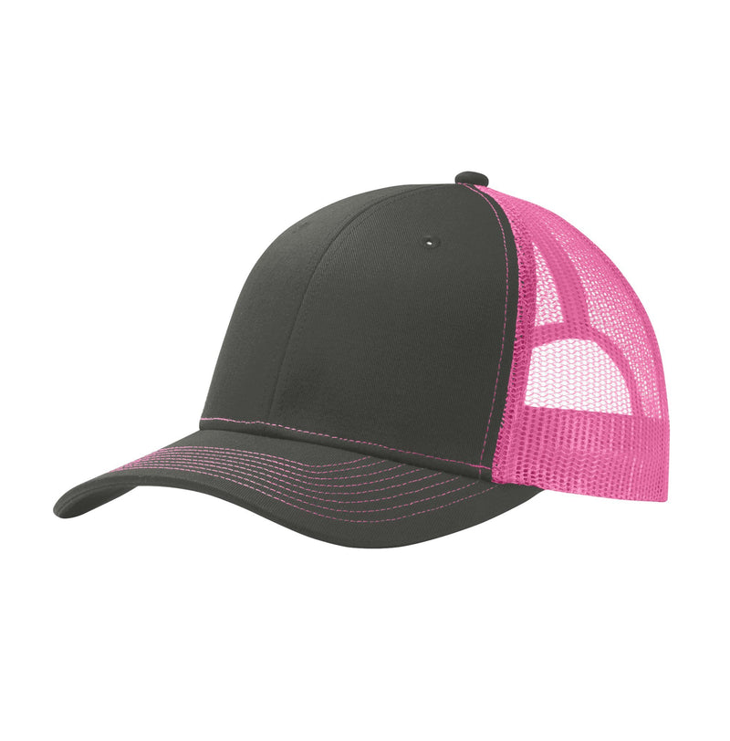 Port Authority® Snapback Trucker Cap C112 | Logo Embroidery Included - Minuteman Press formely La Luz Printing Company | San Antonio TX Printing-San-Antonio-TX