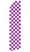 Purple Checkered Feather Flag | Stock Design - Minuteman Press formely La Luz Printing Company | San Antonio TX Printing-San-Antonio-TX